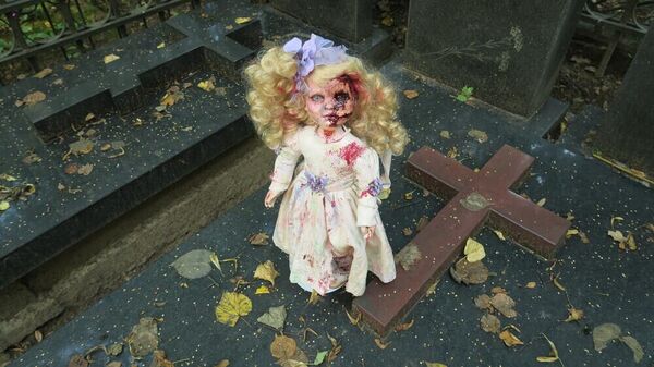 Куклы Музея мертвых кукол в Москве