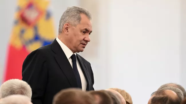 Министр обороны РФ Сергей Шойгу