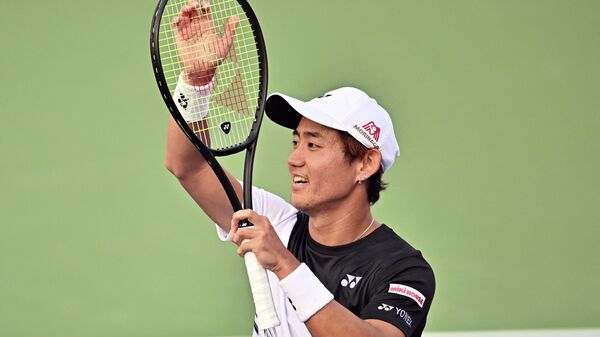 Японский теннисист Ёсихито Нисиока