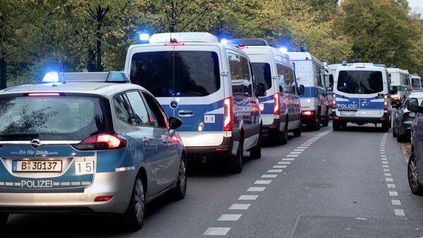 Автомобили полиции в Берлине