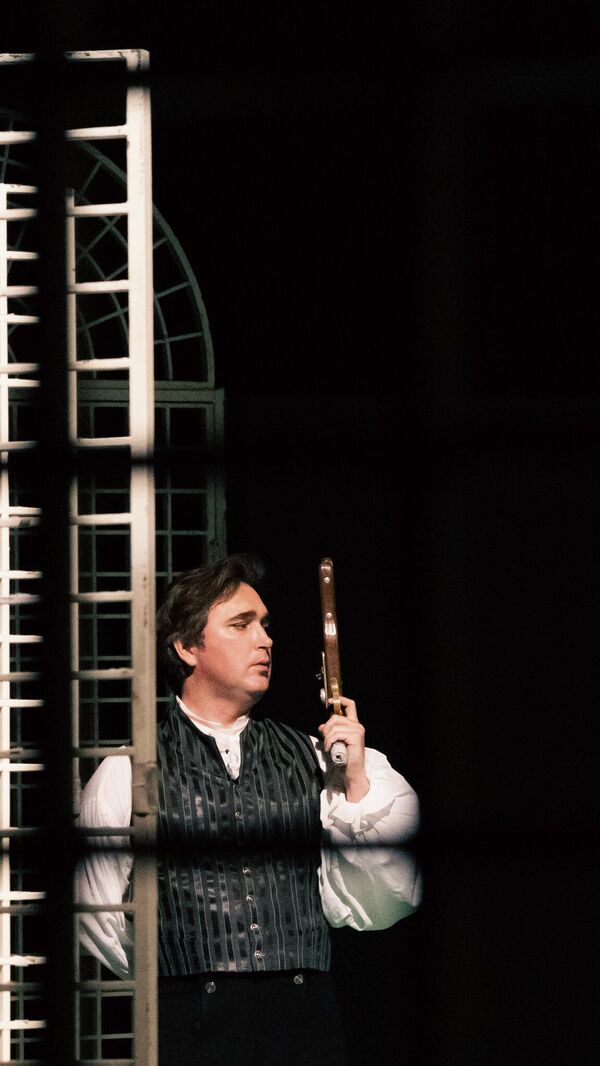 Сцена из спектакля Евгений Онегин Сцена из спектакля Евгений Онегин