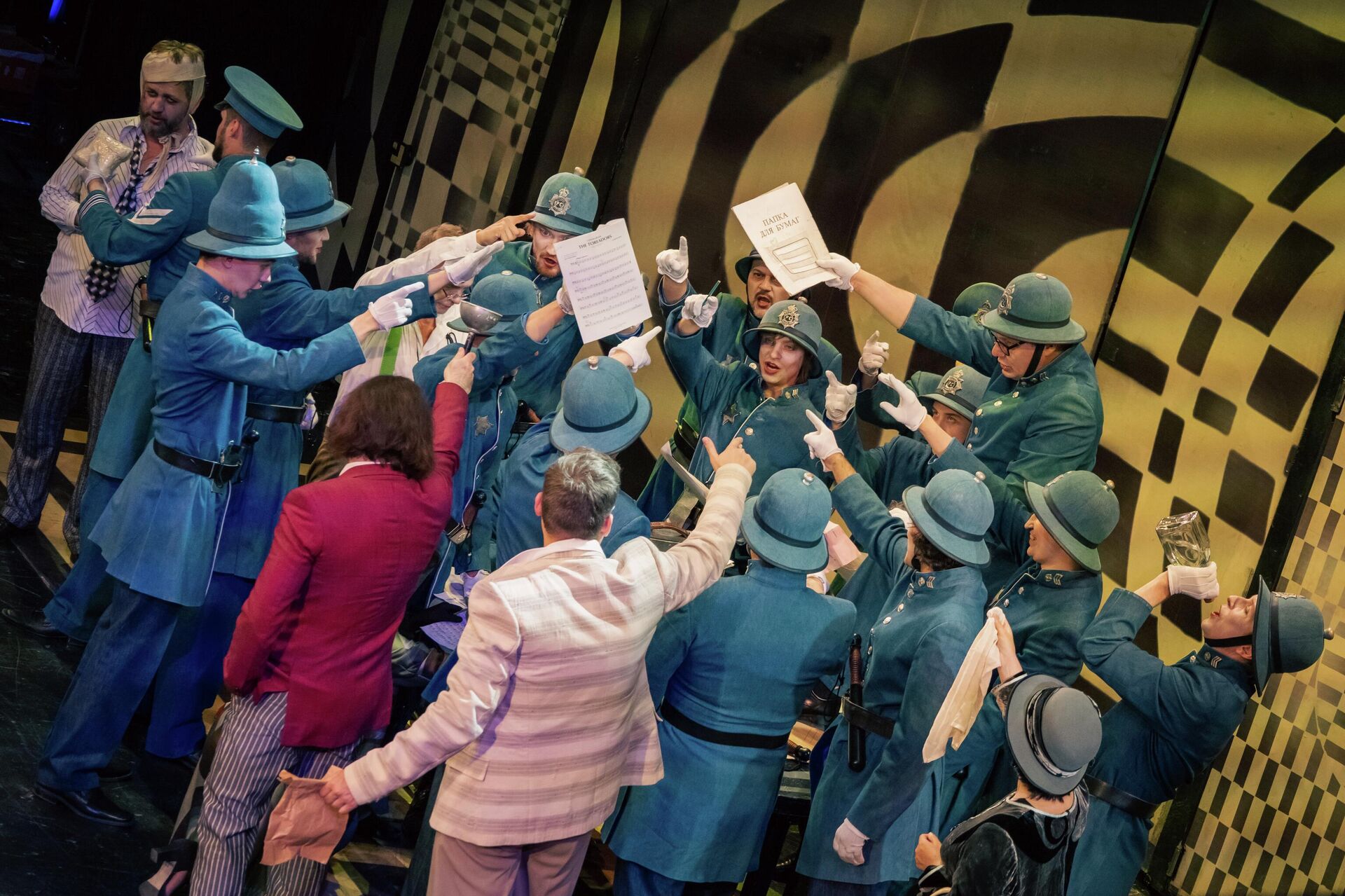 Сцена из оперы Севильский цирюльник Сцена из оперы Севильский цирюльник