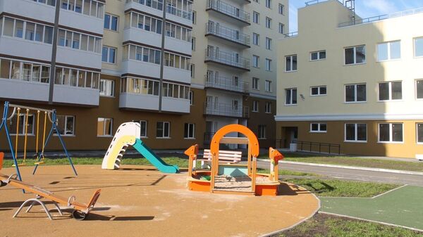 Детская площадка ЖК Старт в Кемерово