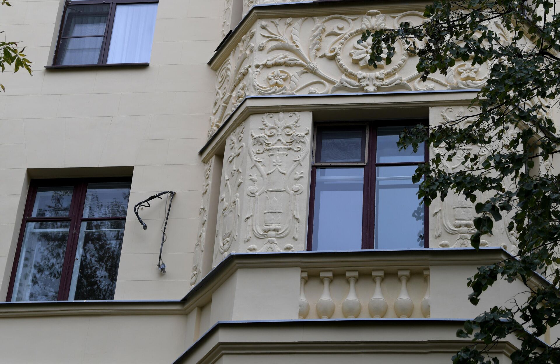 Дом на Поварской улице в Москве после реставрации и капремонта - РИА Новости, 1920, 04.10.2022