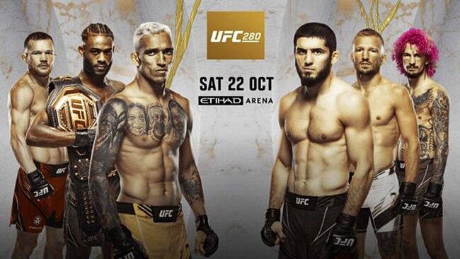Постер турнира UFC 280