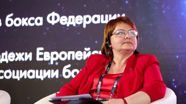 Генеральный секретарь Федерации бокса России Татьяна Кириенко