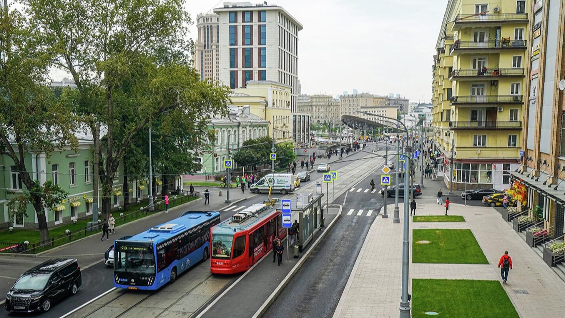 Благоустройство в районе Павелецкого вокзала Москвы завершено - РИА  Новости, 06.10.2022