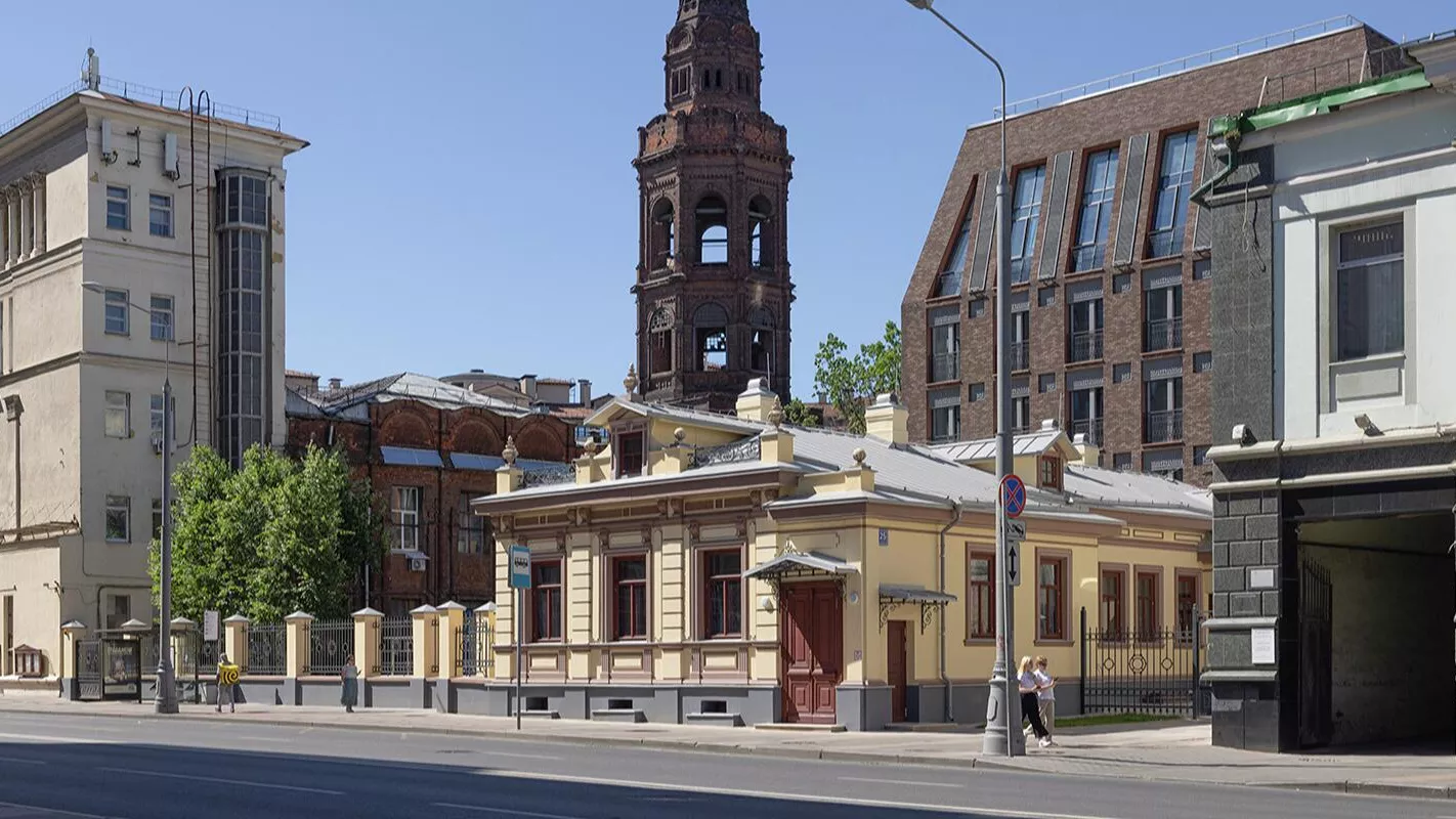 Главный дом городской усадьбы А.А. Петрово-Соловово — М.А. Шиллер в Москве - РИА Новости, 1920, 10.10.2022