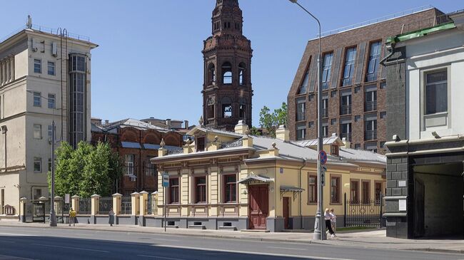 Главный дом городской усадьбы А.А. Петрово-Соловово — М.А. Шиллер в Москве