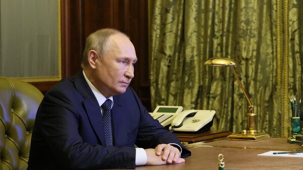 Россия не начинала боевых действий, заявил Путин