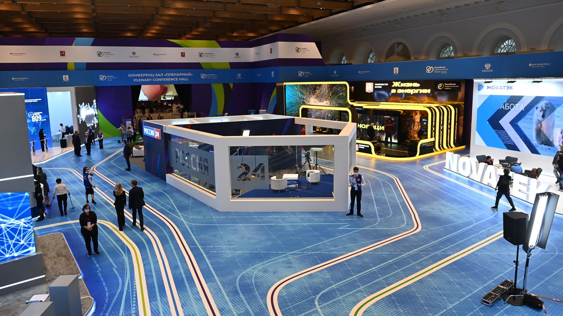 Форум Российская энергетическая неделя в ЦВЗ Манеж - РИА Новости, 1920, 10.10.2022