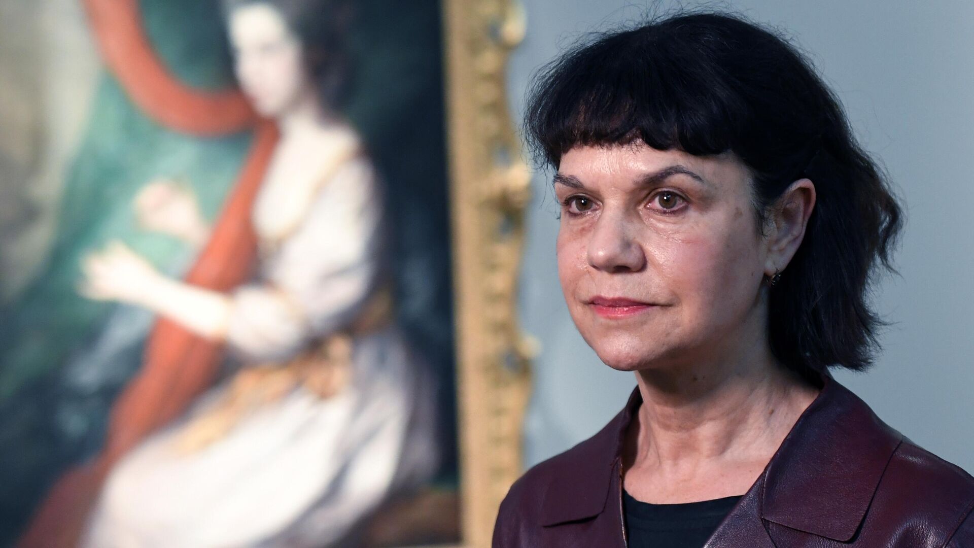 Директор ГМИИ им. А.С. Пушкина Марина Лошак на выставке Томас Гейнсборо в Государственном музее изобразительных искусств имени А.С.Пушкина Директор ГМИИ им. А.С. Пушкина Марина Лошак на выставке Томас Гейнсборо в Государственном музее изобразительных искусств имени А.С.Пушкина - РИА Новости, 1920