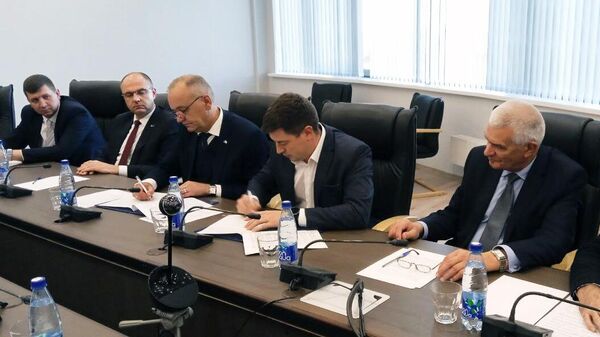 Подписание соглашения о сотрудничестве между ОЭЗ Липецк и СЭЗ Минск