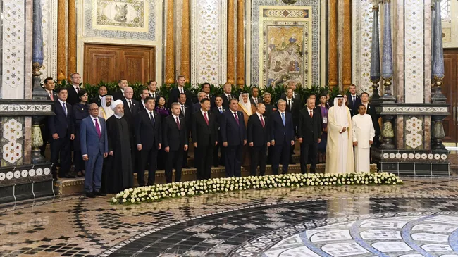 Рабочий визит президента РФ В. Путина в Таджикистан для участия в СВМДА