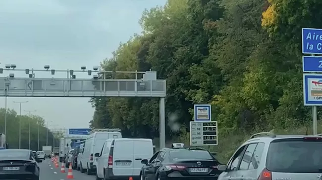 Спасибо, Макрон! – французы по часу стоят в очередях, чтобы заправить бак