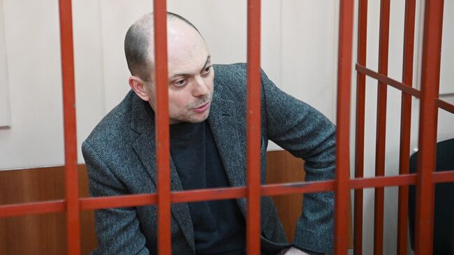 Оппозиционный политик Владимир Кара-Мурза (иноагент)