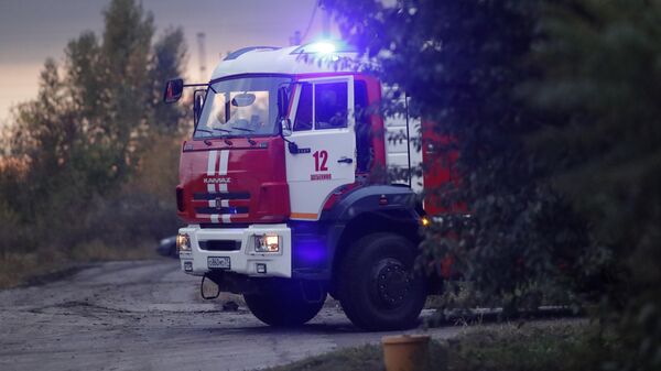 Пожарная автомашина в Шебекинском городском округе