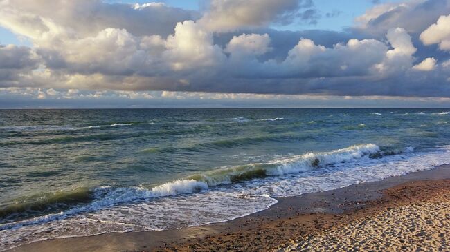 Закат на Балтийском море