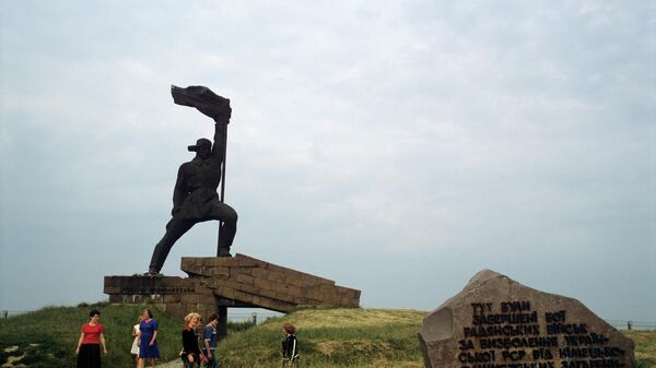 Памятник Украина - освободителям в Ужгороде