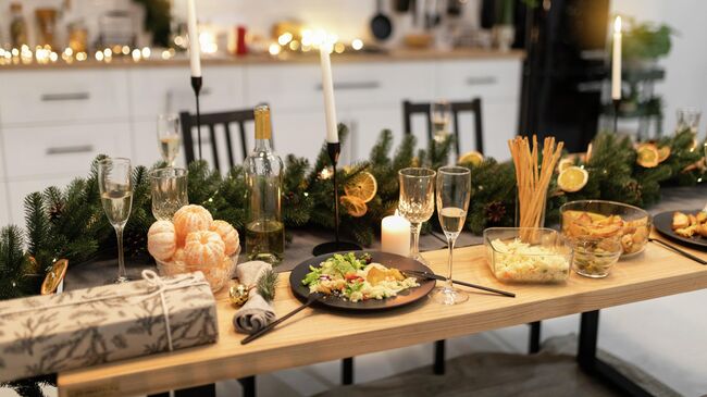 Новогодний стол
