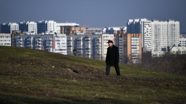 Теплая погода в Москве