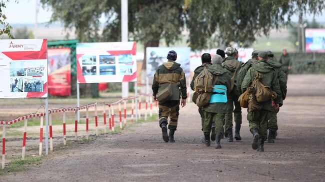 Полевой учебный центр на полигоне в Волгоградской области