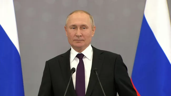 Путин: одна ветка Северного потока – 2 в рабочем состоянии, но решение о ее запуске не принимается