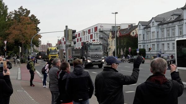 Автопробег в Германии в знак протеста против роста цен