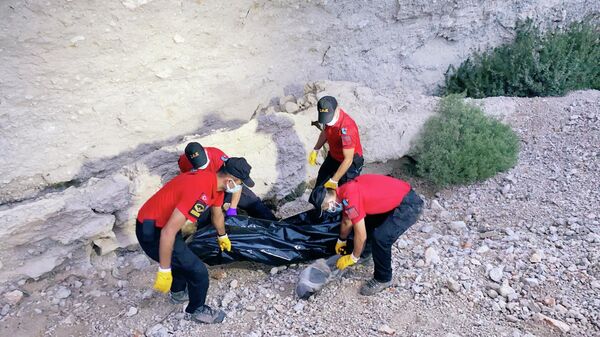 Место обнаружения тела российского туриста в турецкой Анталье