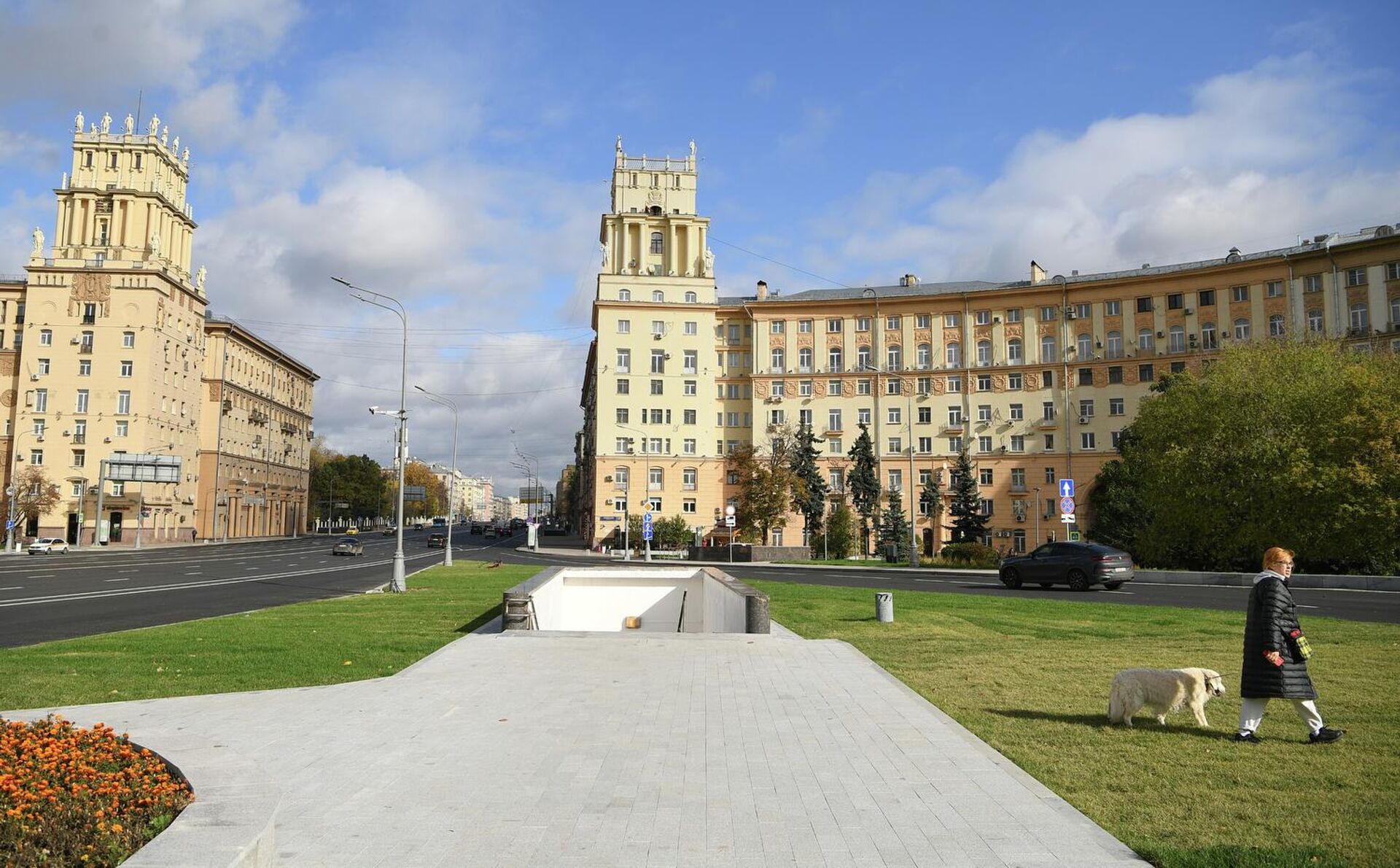 Площадь Гагарина в Москве - РИА Новости, 1920, 18.10.2022