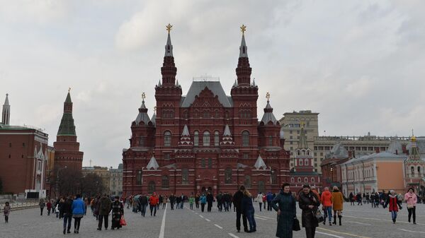 Государственный Исторический музей на Красной площади в Москве