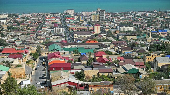 Город Дербент в Дагестане