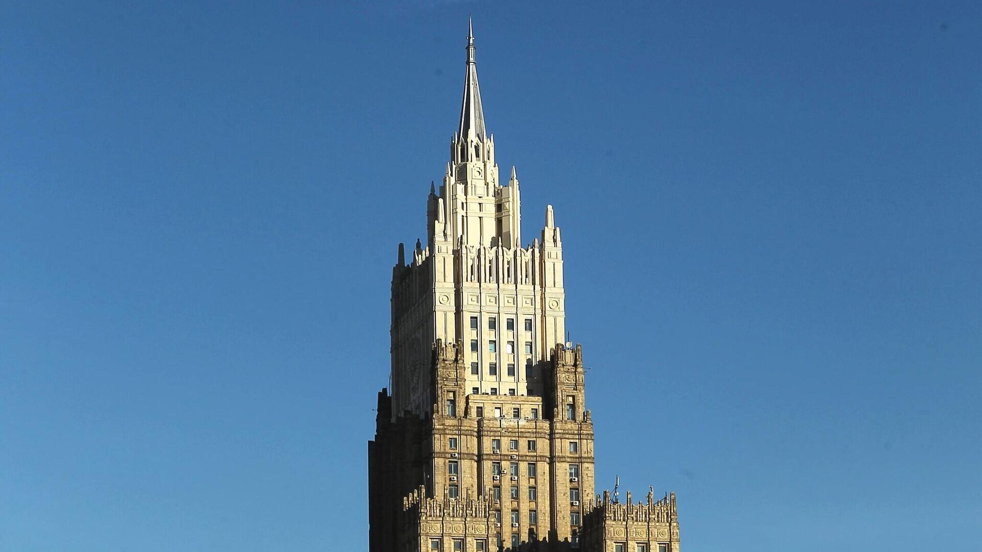 Здание Министерства иностранных дел России - РИА Новости, 1920, 02.02.2023