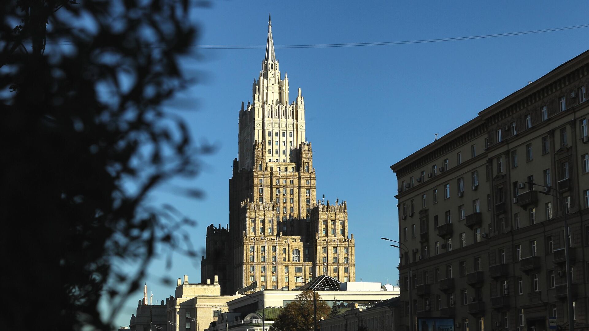 Здание Министерства иностранных дел России - РИА Новости, 1920, 30.10.2022