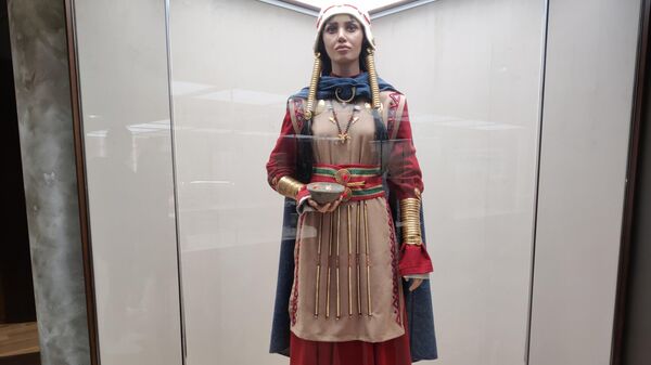Владикавказ. Одежда женщины в Национальном музее