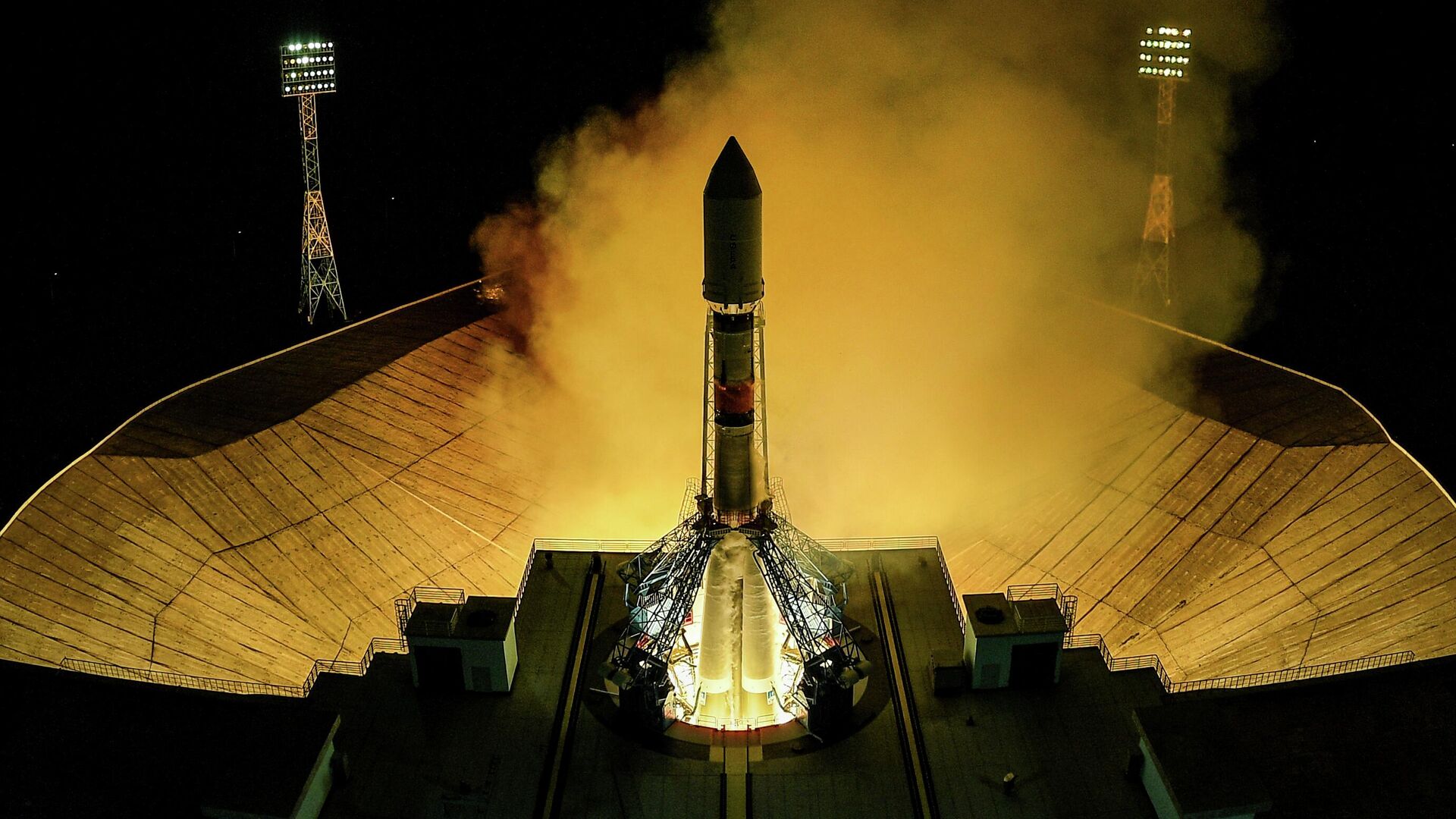 Запуск ракеты-носителя Союз-2.1б с первым спутником группировки Сфера – Скифа-Д - РИА Новости, 1920, 25.09.2023