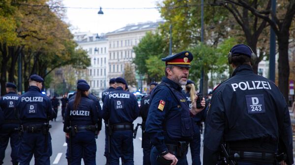 Сотрудники полиции в Австрии