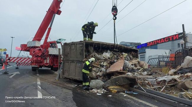 ДТП на МКАД перед съездом на Ярославское шоссе