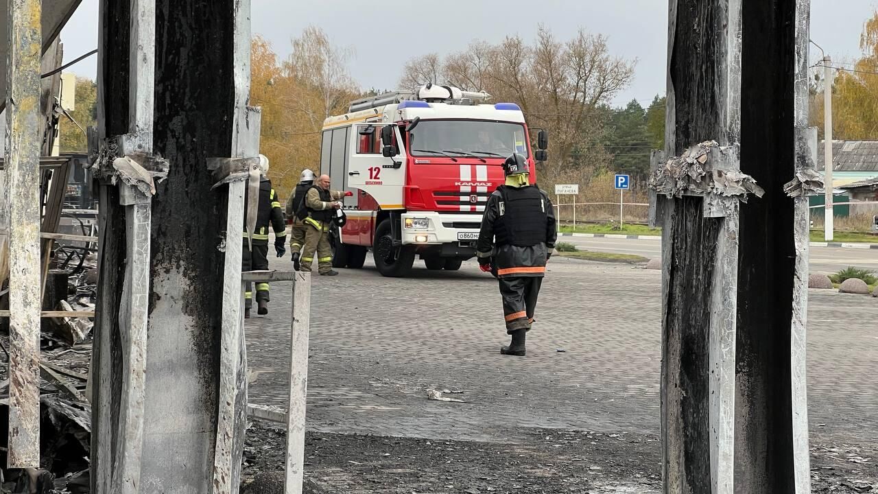 Пожарная машина на месте обстрела в Шебекино Белгородской области. Архивное фото - РИА Новости, 1920, 06.05.2023