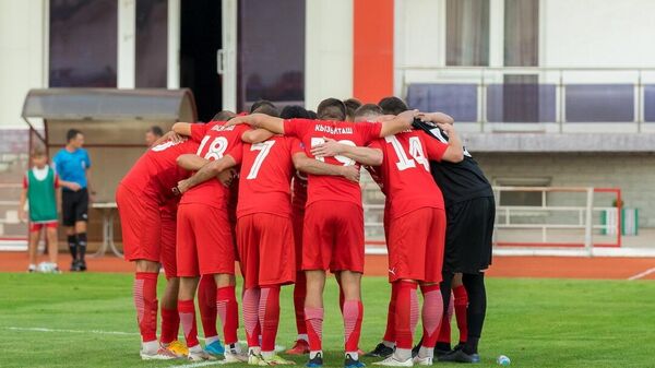 Футболисты крымского клуба Кызылташ