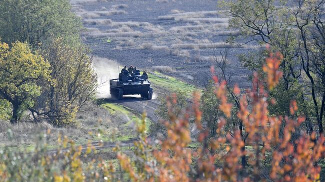 Военнослужащие РФ в зоне проведения спецоперации