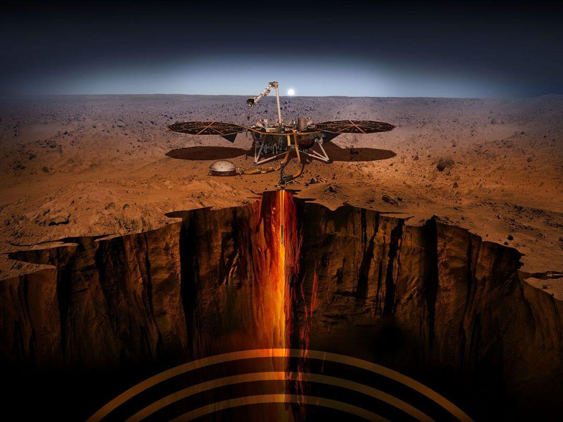Марс подает признаки жизни. Что нашли в глубинах Красной планеты - РИА  Новости, 31.10.2022