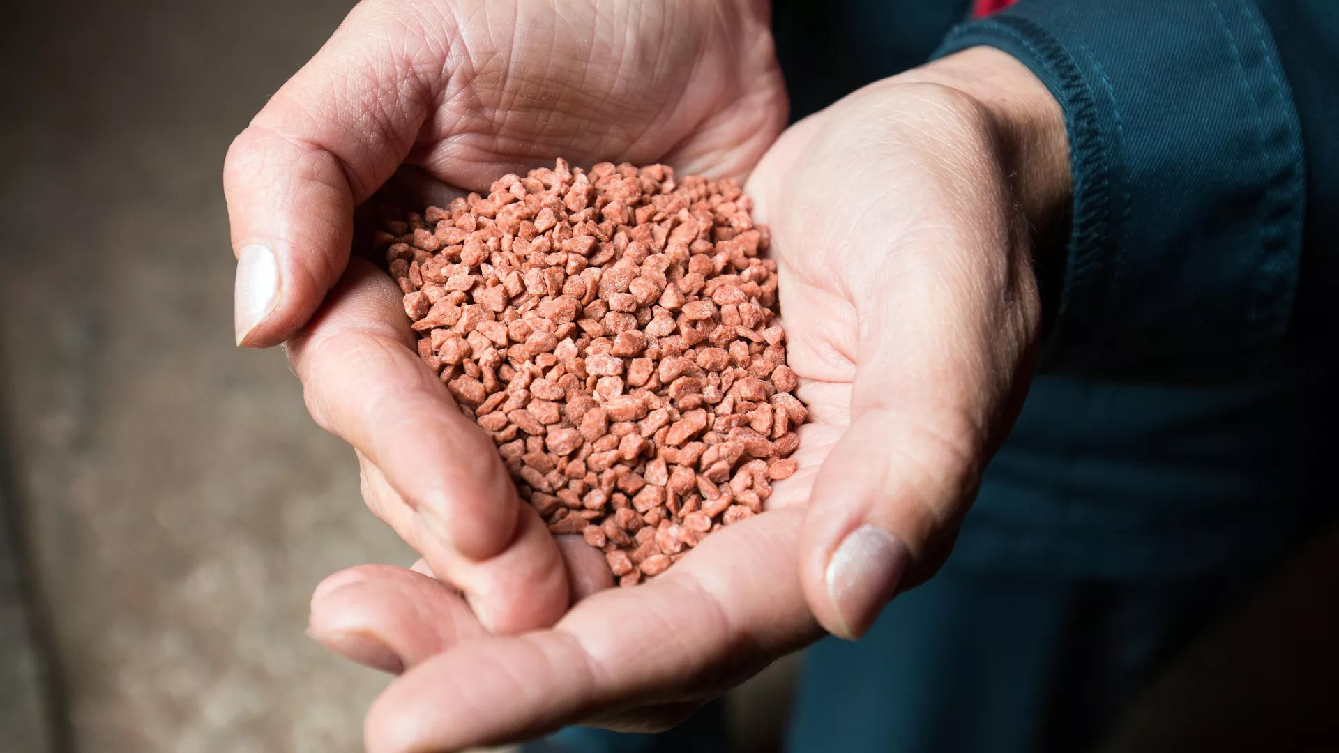 Гранулированные калийные удобрения на складе готовой продукции  - РИА Новости, 1920, 18.11.2022