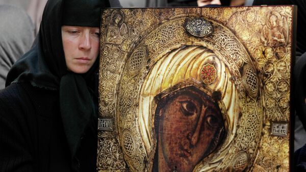 Монахиня Молдавской православной церкви 