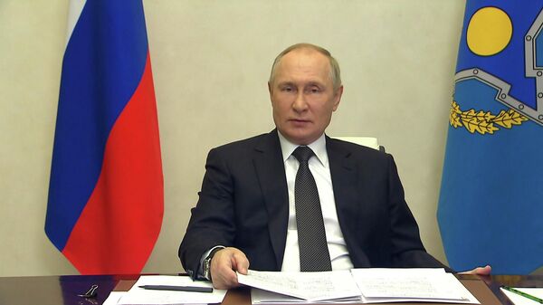 Выступление Путина на встрече лидеров стран ОДКБ