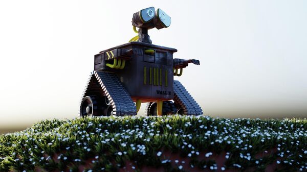 Робот на поле