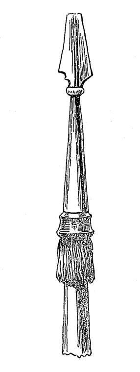 Зарисовка ватиканского копья - РИА Новости, 1920, 28.10.2022