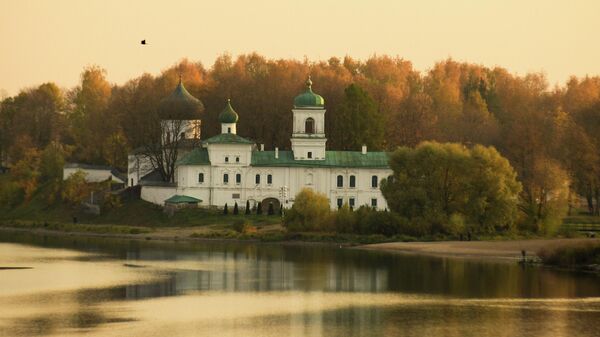 Ансамбль Спасо-Преображенского Мирожского монастыря в Пскове