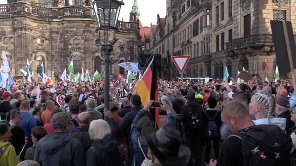 Мир и свобода. Митинги против роста цен в Германии