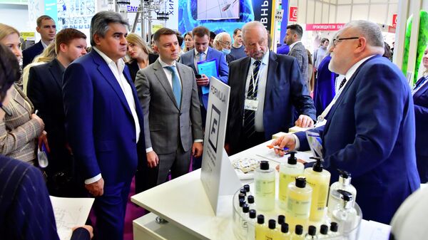В столичном Экспоцентре открылась международная выставка Химия- 2022